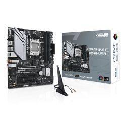 ASUS PRIME B650M-A WIFI II AM5 Micro ATX Motherboard DDR5 Wi-Fi 6 ASUS PRIME B650M-A WIFI II AM5 Micro ATX Motherboard DDR5 Wi-Fi 6